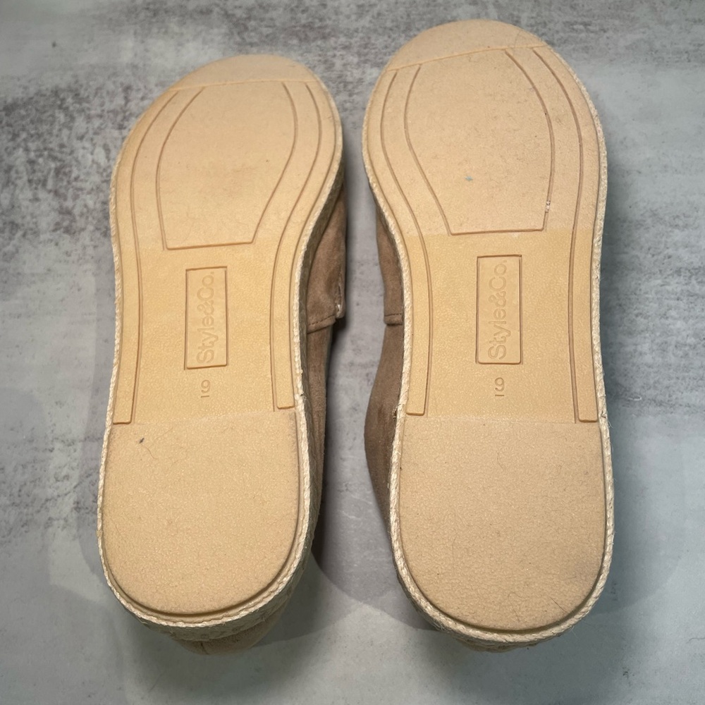 Style & Co. Tan Flats - Picture 3 of 3